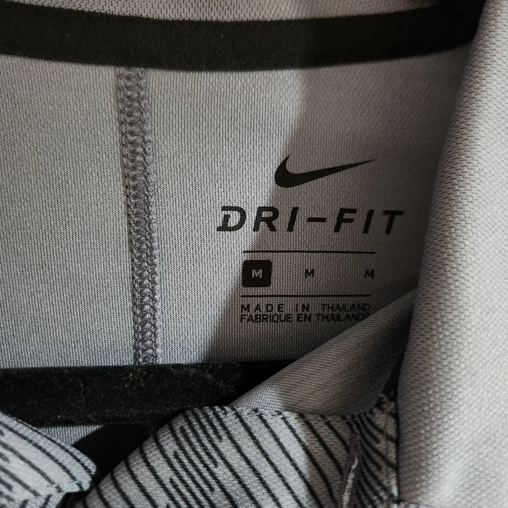 Nike Dri-fit Polo Grey Size M